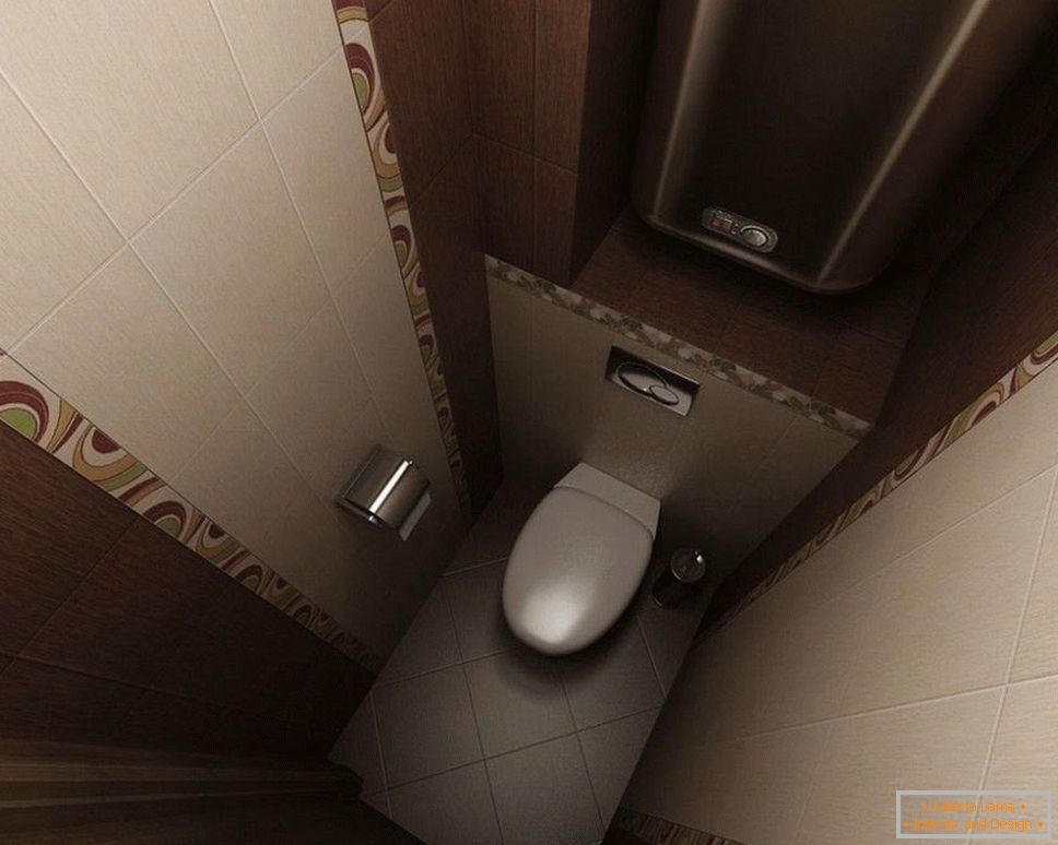 kleines Toiletten-Design + Foto