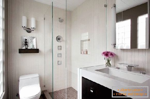 Design des Badezimmers mit Toilette, Foto 14