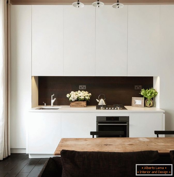 Küche Apartment-Studio in einem modernen Stil