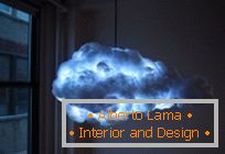 Diese interaktive Cloud-Lampe bringt ein Gewitter in Ihr Haus