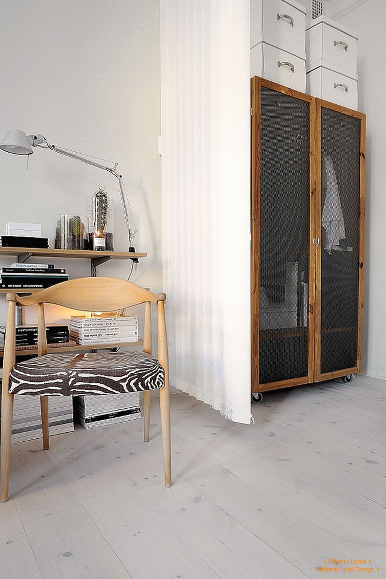 Wohnzimmer von luxuriösen kleinen Wohnungen in Schweden