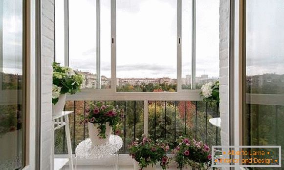 französischer Balkon innen, Foto 36