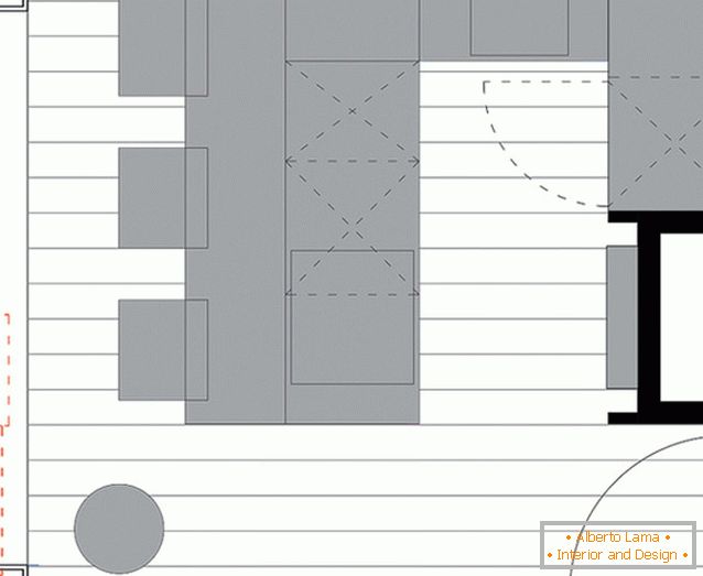 Plan von 10 Meter Küche