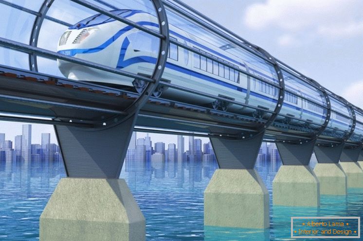 Hyperplat - ein sensationelles Projekt eines gesamten Transportnetzwerkes der Zukunft