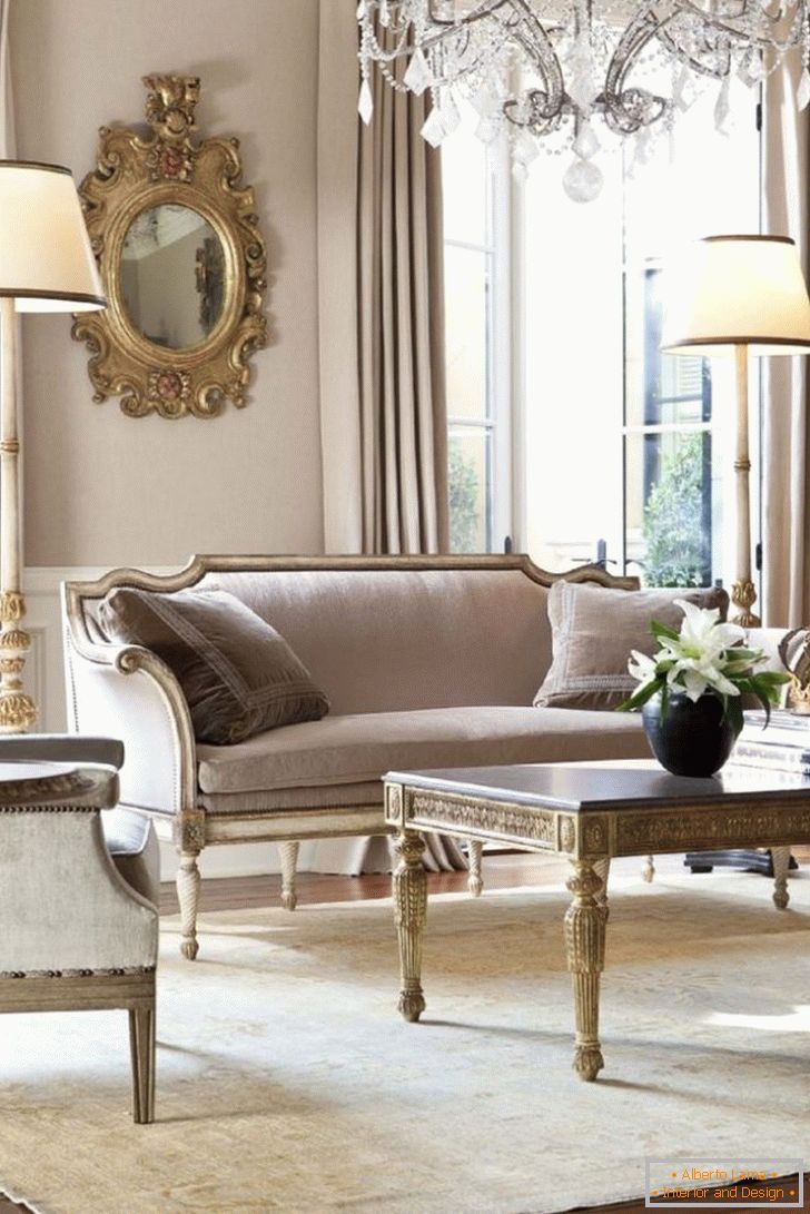 Barockes wohnzimmer - 75 fotos von außergewöhnlichem design