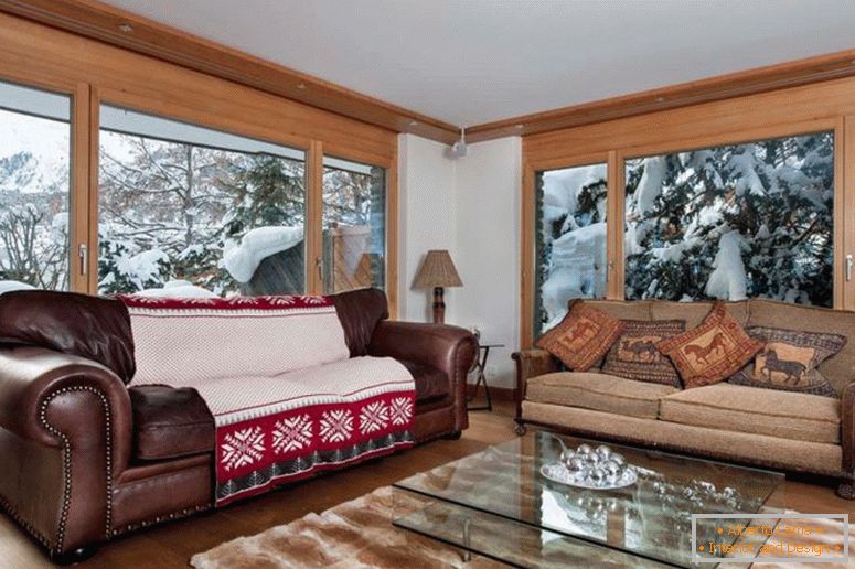 Wohnzimmer im chalet-stil - 70 fotos des ursprünglichen