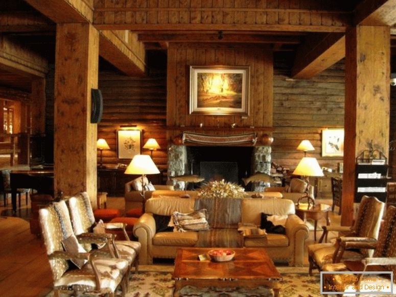 Wohnzimmer im chalet-stil - 70 fotos des ursprünglichen