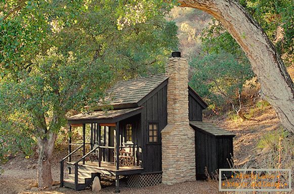 Das Aussehen einer kleinen Hütte Innermost House in Nord-Kalifornien