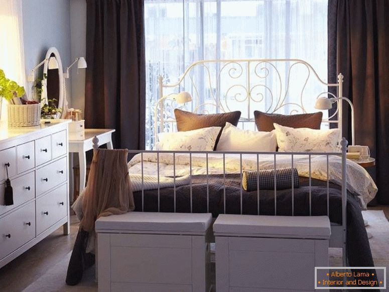 A-Sammlung-von-schönen-Ikea-Schlafzimmer-Designs-Licht-Blau-und-Ikea