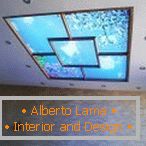 Virtuelles Fenster с подсветкой на потолке