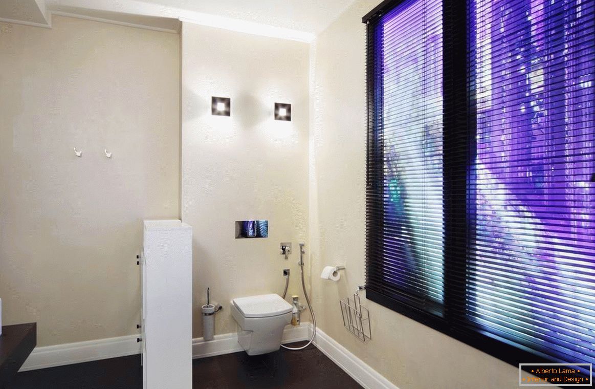 Virtuelles Fenster в туалете