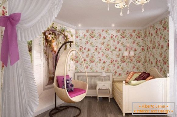 Innenraum eines Kinderzimmers in Chruschtschow, Foto 41