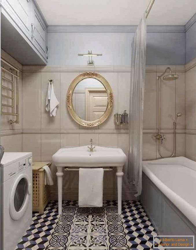 Badezimmerdesign kombiniert mit einem Badezimmer