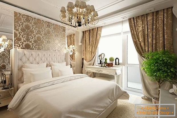Schlafzimmer Design im klassischen Stil
