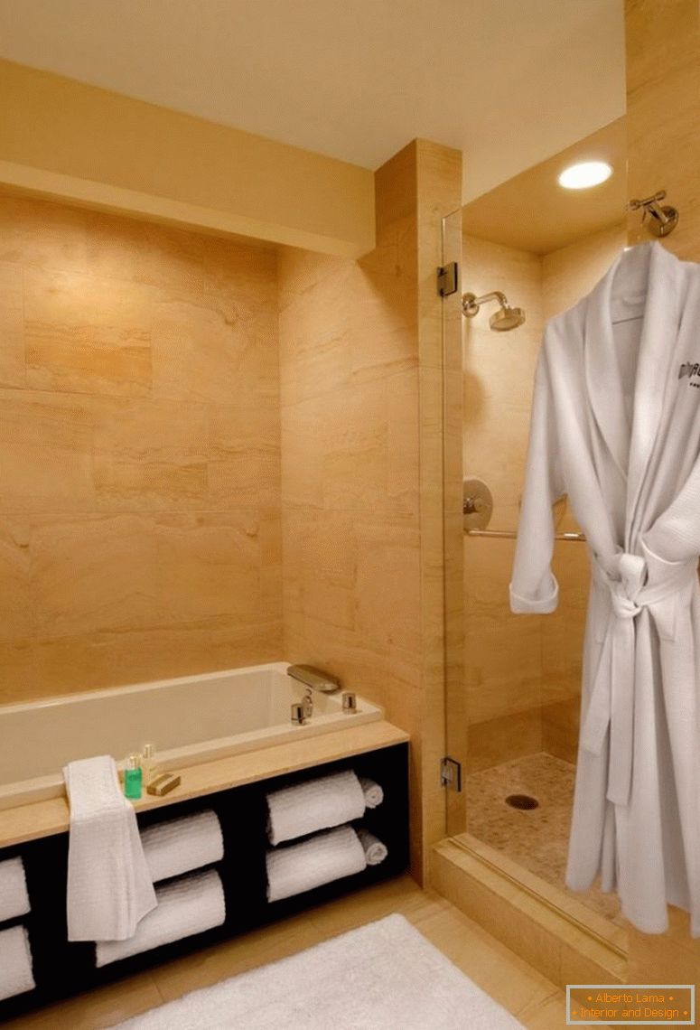 bezaubernd-braun-klein-badezimmer-schatten-mit-perfekt-rechteckig-badewanne-integrieren-feinsten-gehäuse-dusche-mit-glas-tür-ideen-idee-für-klein-badezimmer-badezimmer-wunderbar-bilder-von- Idee-für-kleine-Bad