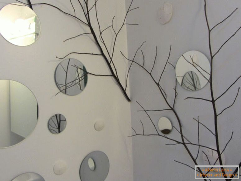 hypnotisierend-klein-dekorativ-rund-Wandspiegel-mit-dekorativ-Baumstamm-Dekor-Fotos-von-frisch-bei-Ideen-Galerie-Rundspiegel-Wanddekor