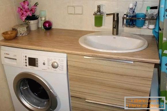 Badezimmer mit Waschmaschine Fotodesign, Foto 10