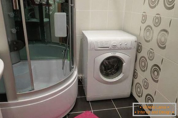 Badezimmerdesign mit Waschmaschine, Foto 29