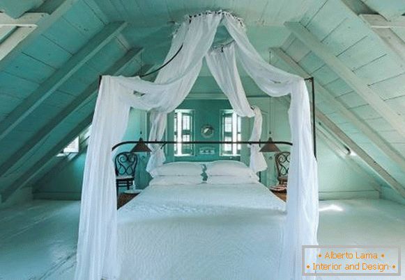 romantisch-Schlafzimmer-Loft