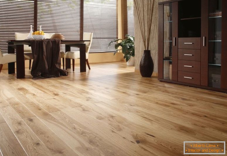 Wie man ein parkett malt, ist eine einfache anleitung für