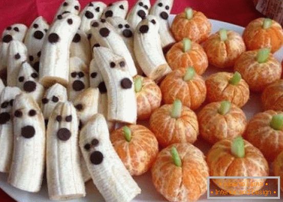 Festliche Früchte für Halloween