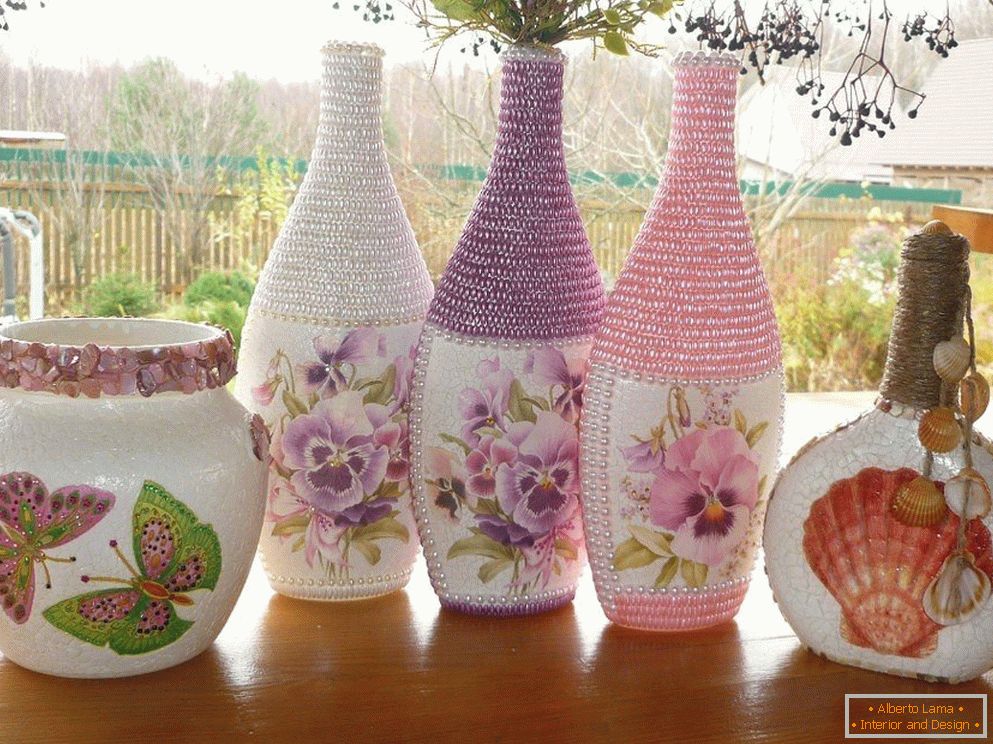 Vasen mit ihren eigenen Händen