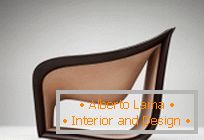 Ledergarnitur: Sofa und Sessel, vom Designer Alex Hull
