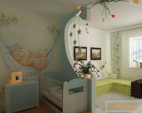 Märchen-Wand-im-Kinderzimmer