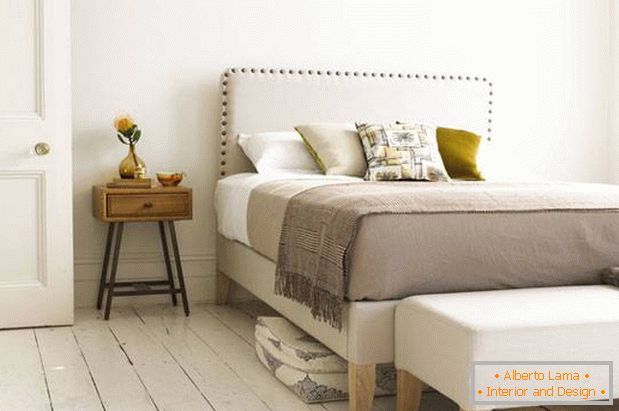 Schlafzimmerdesign in Pastellfarben
