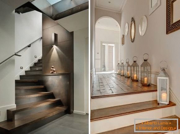 Hintergrundbeleuchtung Treppe im Haus - Foto-Design-Ideen