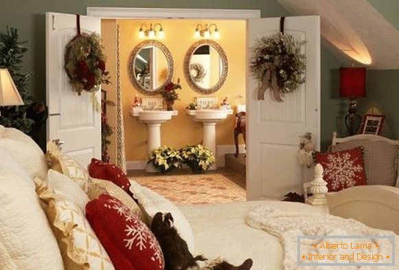 Prasnichnoe-Dekoration-Schlafzimmer-zu-einem-Neujahr