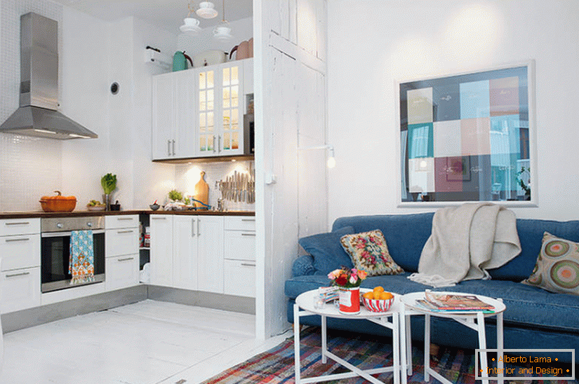 Original kleine Wohnung von 34 m2 in Schweden