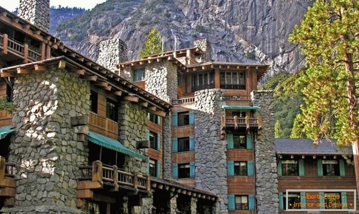 Hotel in den Bergen (Ahwahnee, Yosemite)