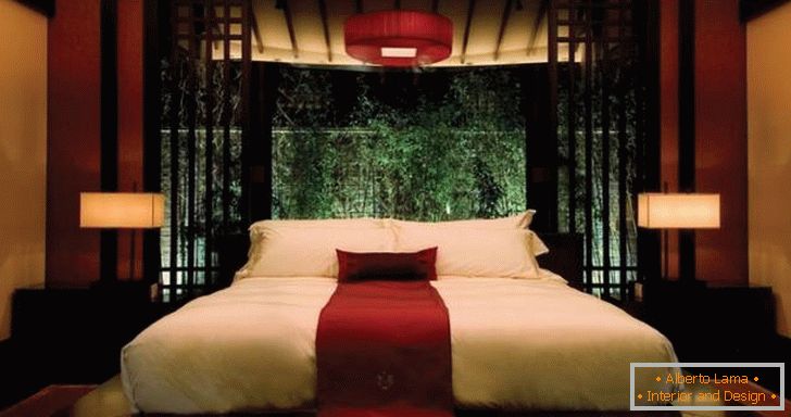 Schlafzimmerdesign in Banyan Tree Lijiang