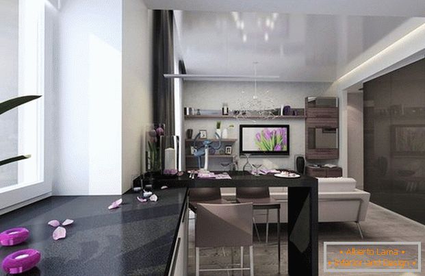 Küche Design Wohnzimmer moderne Ideen
