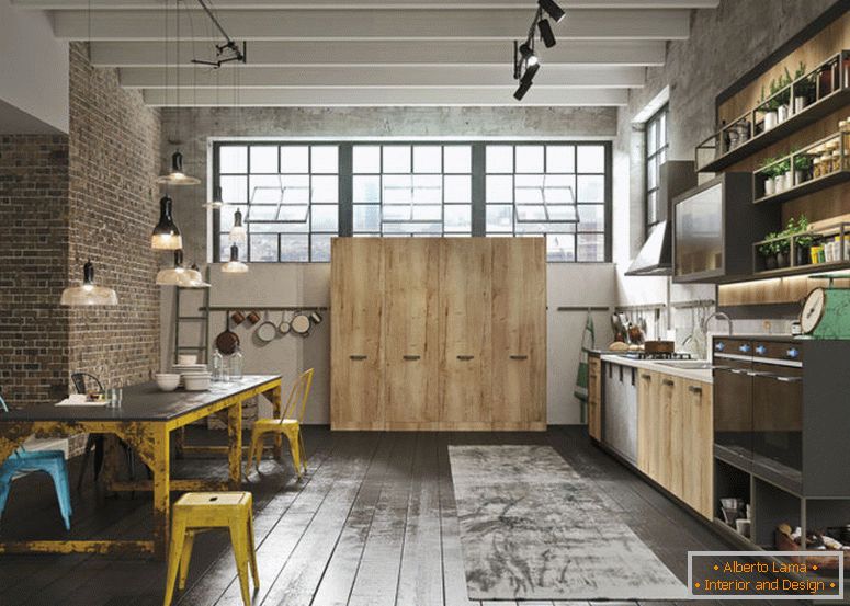 2-Küche-Design-Lofts-3-Urban-Ideen-Snaidero