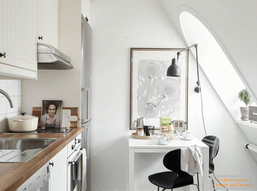 Küchenbereich in Schweden