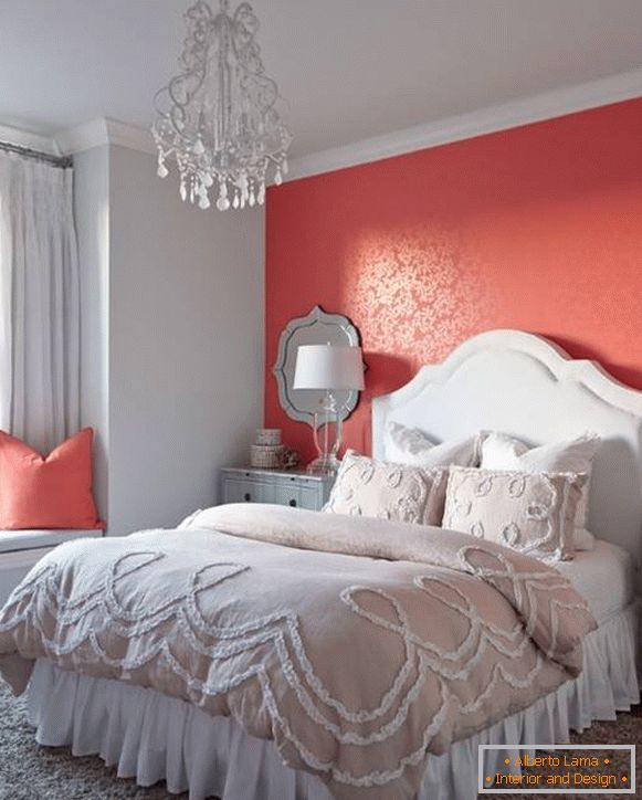Rote Tapete für Ihr Schlafzimmerfoto 2015
