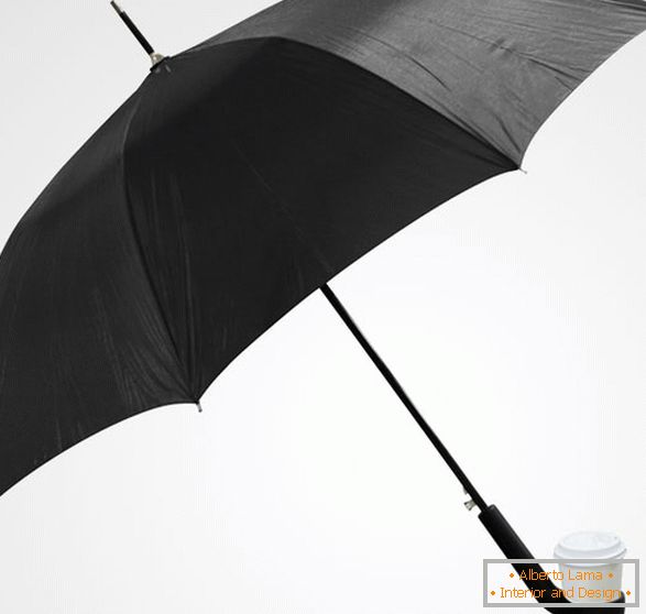 Regenschirm mit Griff für Glas