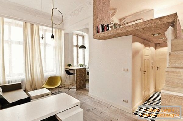 Design einer kleinen Wohnung