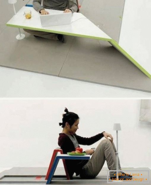 Kreative Büromöbel Origami