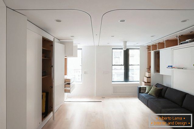 Interior multifunktionale Wohnung-Transformator in New York