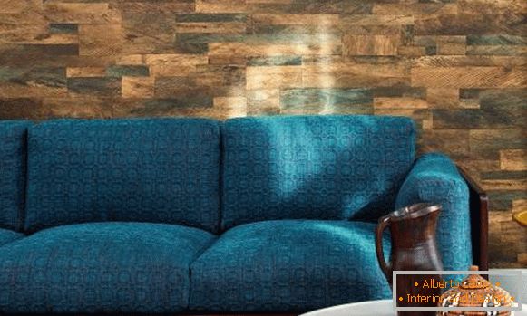 Helles Sofa Polsterfarbe - Stoff aus der Kollektion von 2016 Elitis