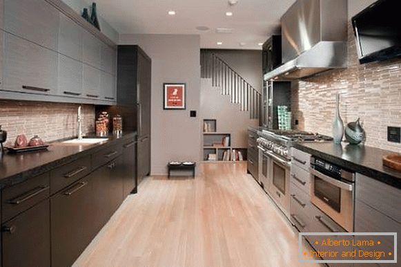 Interior-Küche-in-grau-beige