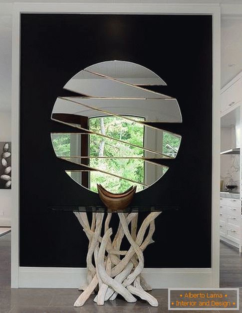Stilvolle moderne Spiegel im Flur - 30 Fotos