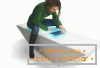 NunoErin: interaktive Möbel, die auf Berührung reagieren