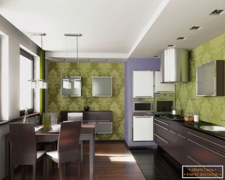 Dekoration-Interieur-Modern-Küche