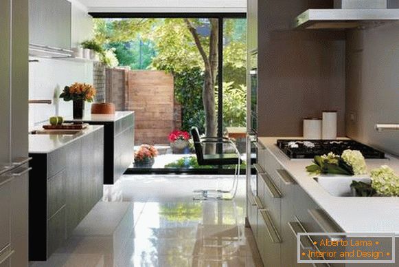 Wähle Böden in der Küche - was ist besser? Mit Foto