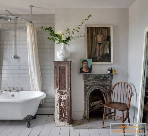 So dekorieren Sie ein Badezimmer im provenzalischen Stil