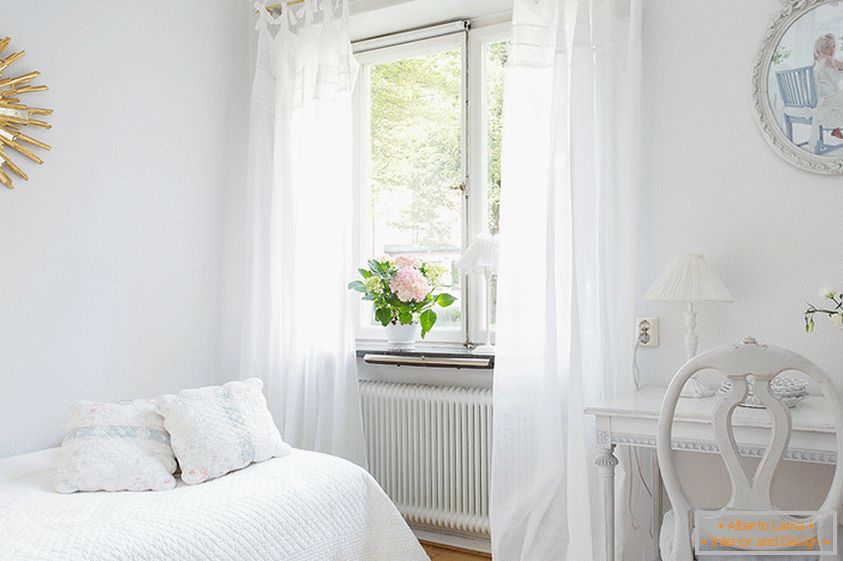 Wohndesign in der skandinavischen schicken Art in Schweden
